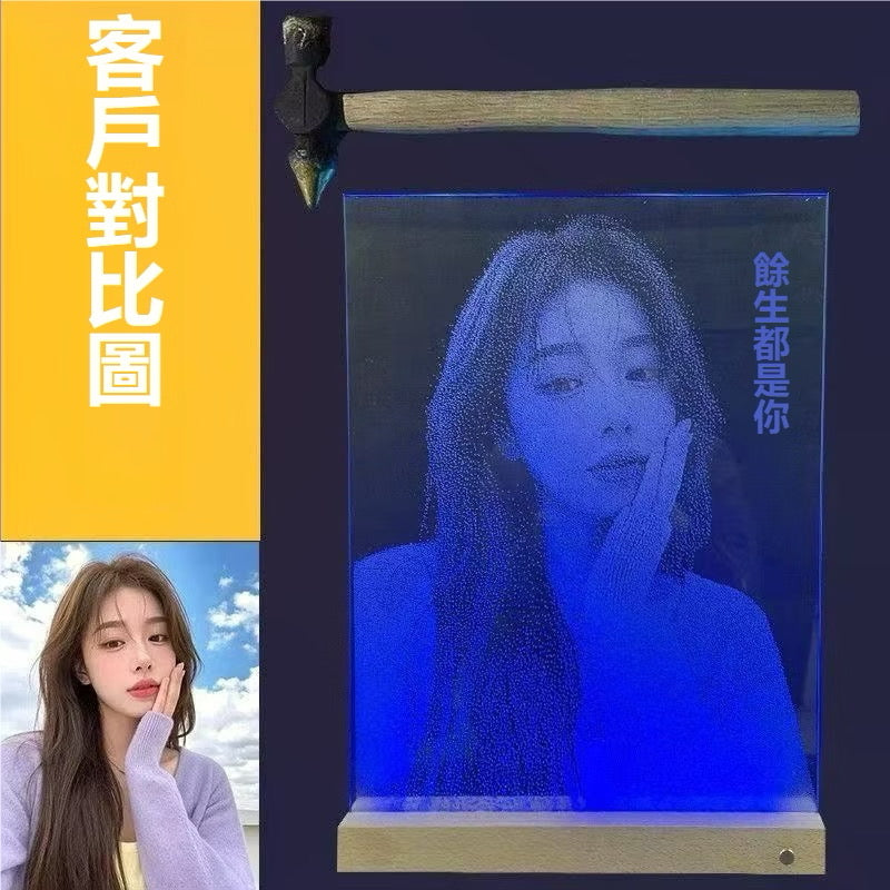 手工錘子畫（下單後右下角聯繫客服溝通客製圖案）